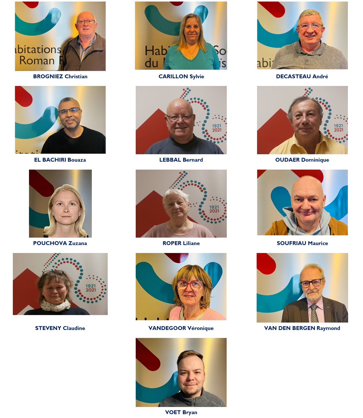 Présentation des 13 nouveaux Membres du CCLP